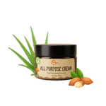 All Purpose Herbal Cream | Daily Moisturizer & Glow Enhancer | With Aloe Vera, Almond & Saffron | 100/200 gm