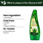 Aloe Vera Gel | Hydrates & Soothes Skin | Natural Moisturizer for Face, Hair & Body | 120/500 ml - Image 2