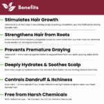 Red Onion Herbal Shampoo | Reduces Hair Fall & Boosts Growth | With Red Onion, Arnica & Aloe Vera | 200 ml - Image 3