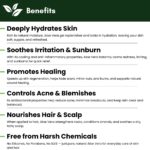 Aloe Vera Gel | Hydrates & Soothes Skin | Natural Moisturizer for Face, Hair & Body | 120/500 ml - Image 3